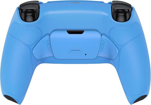eXtremeRate Starlight Blue Rubberized Grip Programable RISE V3 Remap Kit for PS5 Controller BDM-030 040 050, Upgrade Board Redesigned Bottom Shell Back Buttons for PS5 Controller - NO Controller in Saudi Arabia