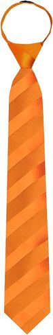 Jacob Alexander Men's Stripe Tonal Zipper Neck Tie in Saudi Arabia
