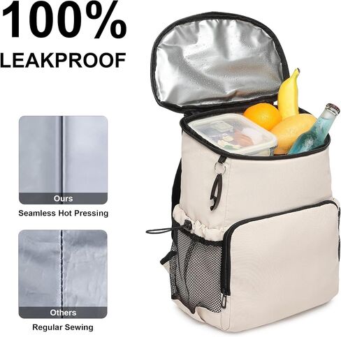 Backpack Cooler for Men and Women Cooler Backpack Insulated Waterproof Soft Lightweight Cooler Bag Leakproof 30 Cans Travel Camping Picnic Beach in Saudi Arabia