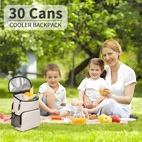 Backpack Cooler for Men and Women Cooler Backpack Insulated Waterproof Soft Lightweight Cooler Bag Leakproof 30 Cans Travel Camping Picnic Beach in Saudi Arabia