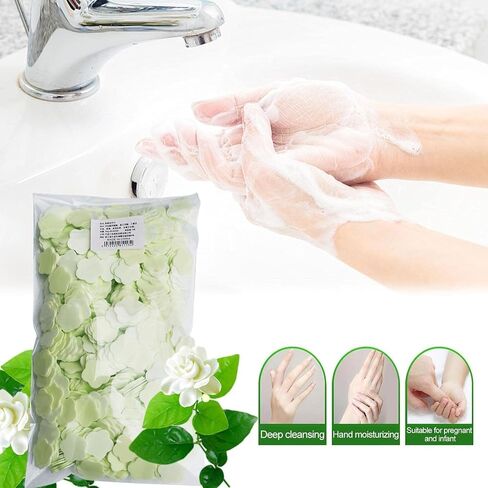 1000 Sheets Colorful Portable Disposable Paper Soap Portable Travel Hiking Washing Hand Bath Toiletry Paper Soap Sheets Portable Gentle Soap Papers for Soap Fragrance Hand Wash in Saudi Arabia
