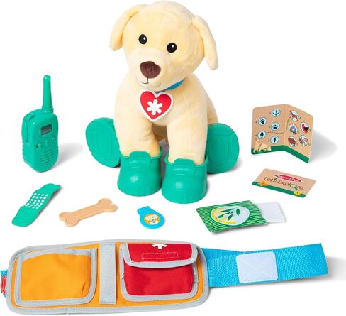 Melissa & Doug Let's Explore Binoculars & Compass Toy Play Set | Kids Outdoor Activity Set | Toy Binoculars | Camping Play Sets for Kids | Kids Binoculars | Gifts Boys & Girls Ages 3+ in Saudi Arabia