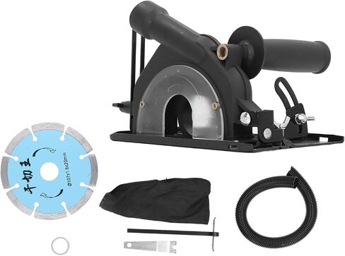Angle Grinder Protective Cover, Adjustable Angle Grinder Stand Cutting Bracket Guard Protector for 100 to 125mm Angle Mill (Set 3) in Saudi Arabia