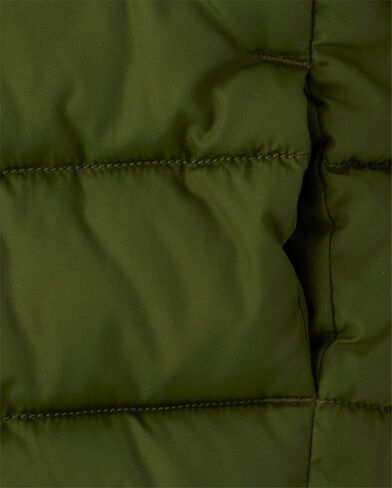 The Children's Place Baby Boys' and Toddler Medium Weight Puffer Jacket, Wind, Water-Resistant, Blue Firetrucks in Saudi Arabia