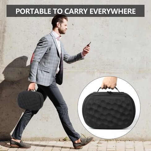 New Large Carrying Case for Meta Quest 3S/Quest 3 Headset and Battery Head Strap, Hard Travel Case Compatible with BOBOVR M3 Pro Battery Pack Head Strap, Controllers and VR Accessories in Saudi Arabia