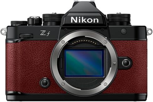 Nikon Zf 24.5 MP Full-Frame Mirrorless 4K Video Recording Camera with Special Edition Prime Lens NIKKOR Z 40mm f/2 (Red) Bundle with Camera Bag + 64GB UHS-II Memory Card + Lens Filter Kit (Renewed) in Saudi Arabia