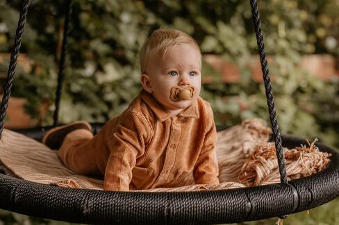 BIBS Pacifiers - Supreme Collection | BPA-Free Baby Pacifier | Made in Denmark | Set of 2 Steel Blue Color Premium Soothers | Size 0-6 Months in Saudi Arabia