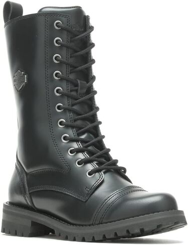 Harley-Davidson Women's Walsen 8" Lace Motorcycle Boot in Kuwait