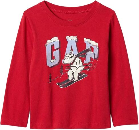 GAP Baby Boys' Long Sleeve Graphic T-Shirt in Saudi Arabia