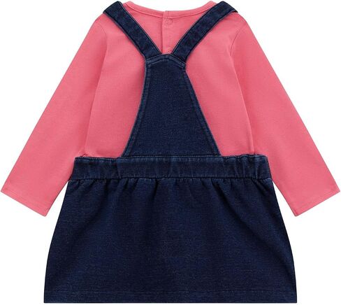 GUESS Baby-Girl's Long Sleeve Bodysuit and Denim Skirtall in Saudi Arabia