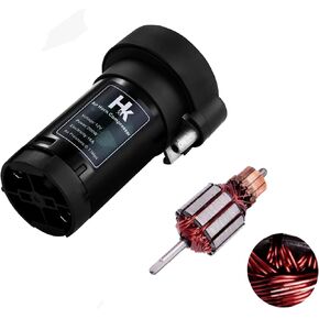 HK Replacement Air Compressor, 12V 150db Air Pump for Horn, Super Loud Car Horn Compressor Kit Zinc Single Trumpet for Any Vehicle Trucks Lorrys Cars Vans Trains Boats -Black