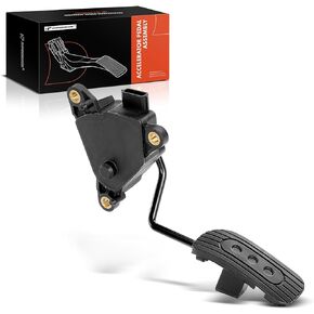 A-Premium Accelerator Pedal with Position Sensor Assembly Compatible with Nissan Versa 2007-2011, Cube 2011-2014, Replace# 180021JY0B