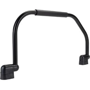 Camco Fold-Away RV Grab Handle | Features Comfort Sleeve and Made of Durable Aluminum | (42175), Black