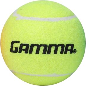 Gamma Bag of Pressureless Tennis Balls - Sturdy & Reuseable Mesh Bag with Drawstring for Easy Transport - Bag-O-Balls (18-Pack of Balls, Yellow)