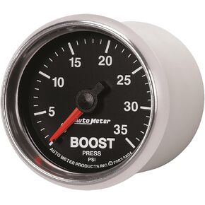 Auto Meter 3804 GS 2-1/16" 0-35 PSI Mechanical Boost Gauge