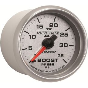 Auto Meter 4904 Ultra-Lite II Mechanical Boost Gauge
