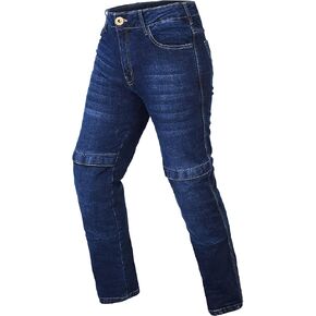 Motorcycle Jeans for Men with Aramid Cargo Work Motocross Denim Biker Riding Jeans