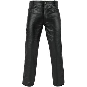Genuine Leather Full Grain Motorbike Leather Pant, Motorcycle Style