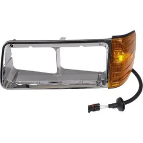Dorman 889-5208 Driver Side Headlight Bezel Compatible with Select Freightliner Models