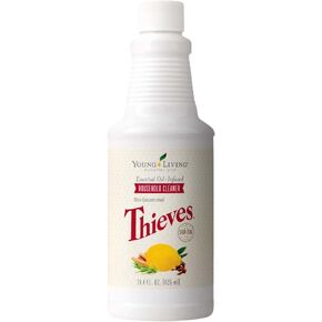 Thieves Household Cleaner - Plant-Based natural cleaning product for home Solutions for a Happy, Healthy Home - 14.4 fl oz - Young Living's Signature thieves essential oil cleaner Blend