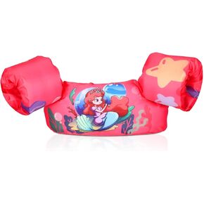 Toddler Swim Vest for 20-30+ lbs Kids, Baby Swim Floats, Swimming Water Wings, Infant Pool Floaties for 1-3 Years Old Girls Boys in Kuwait