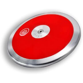 Red Rocket Mens Discus 1.6 kg - Track and Field Discus 1.6k - Boys High School Throwing Discus - Superb Boys Discus 1.6 kg for Beginning Throwers