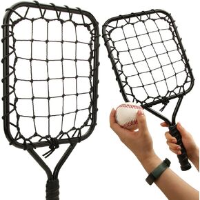 Baseball Fungo Racket, 12 oz Light Weight Pop Fly Trainer Much More Control and Accuracy Baseball Essentials for Parents and Coaches