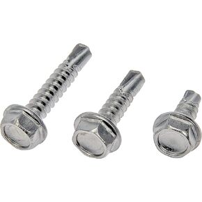 Dorman 784-160D Self Tapping Screws; No.10 X 1/2, 3/4, 1 In., 12 Pack