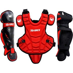 يوصى باستخدام واقي الصدر وواقي الساق من PHINIX Catcher للأعمار من 6 إلى 9 سنوات