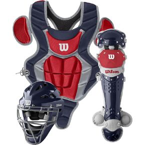 WILSON C200 Youth 3-Piece Catcher's Gear Set