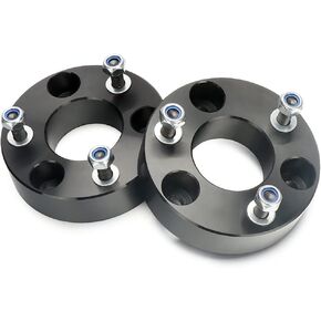 2" Front Leveling Lift kit for Dodge Ram 1500 2006-2024 4WD, Lifronkit Raise 2 Inch Front Strut Spacers Compatible with Dodge Ram Suspension Lift Kits 2006-2023 Black Anodized(new version)