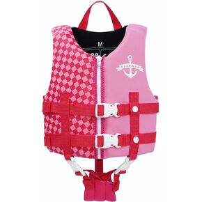 Kids Swim Vest, Toddler Float Jacket for Boys & Girls, Buoyancy Floaties with Adjustable Safety Straps, Trainer Vest for Pool & Water Sports, 22-60 lbs/2-9 Years