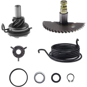 Kick Start Shaft Rebuild Kit Gear Idle Gear Aluminum Kick Starter Spring Assembly Set for GY6 50cc 60cc 80cc Motors Scooter