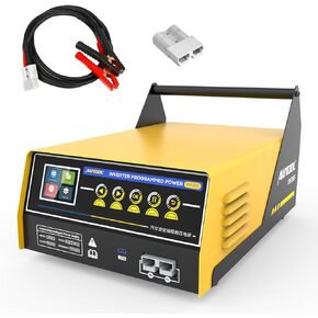 AUTOOL Automotive Flash Reprogramming Power Supply 150A,12V Car Battery Charger, Battery Maintainer, Jump Starter Adjustable Voltage for Regular Flooded, Gel, AGM, EFB, with LCD Display