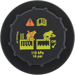 Ford Genuine 9C3Z-8101-B Radiator Cap with Pressure Relief