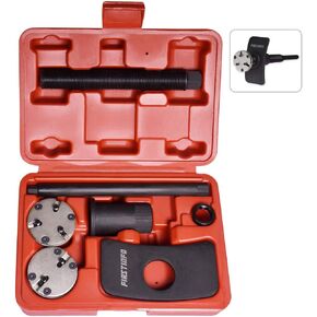 FIRSTINFO F3298A Universal 2 & 3 Pin قابل للتعديل السيارات مكبح قرصي وسادة الفرجار المكبس الرياح / الترجيع أداة استبدال الظهر، 3/8 "محرك مربع