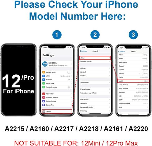 MMOBIEL Taptic Engine Replacement Compatible with iPhone 12/12 Pro 6.1 Inch - Vibrator Motor Module - Incl. 3X Screwdrivers in Saudi Arabia