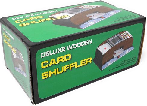 ماكينة خلط البطاقات الأوتوماتيكية الفاخرة التي تعمل بالبطارية من Tradeopia، 1-2 مجموعة من البطاقات، آلة خلط بطاقات أونو، رومي، والبوكر، ماكينة خلط البطاقات in Kuwait