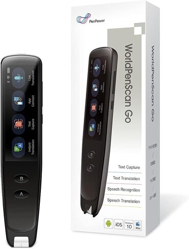 PenPower WorldPenScan واي فاي | الماسح الضوئي بقلم التعرف الضوئي على الحروف | وضع القارئ | تحويل النص إلى كلام لعسر القراءة | ويندوز، ماك، كروم بوك، iOS وأندرويد in Saudi Arabia
