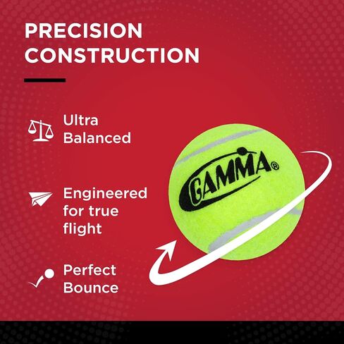 صندوق كرات التنس بدون ضغط من GAMMA Sports، كرات التنس السائبة، ملحقات التنس الممتازة، 18، 36، 48، 75 حزمة، ممارسة التنس، تدريب التنس، ألعاب الحيوانات الأليفة، كرة الكلب، المدرب، اللعب الداخلي والخارجي in Saudi Arabia