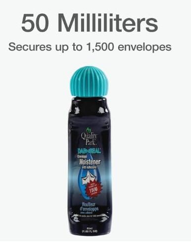 مرطب مغلف ذاتي الغلق من كواليتي بارك مع لاصق DabNSeal 2-Pack مع ملصق خروج 28 صفقة in Saudi Arabia
