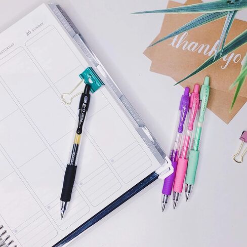 Pilot, G2 Premium Gel Roller Pens, Ultra Fine Point 0.38 mm, Pack of 4, Black in Kuwait