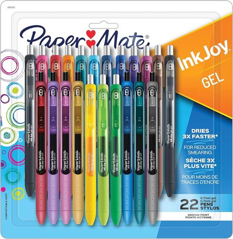 أقلام جل من Paper Mate InkJoy بألوان متنوعة in Saudi Arabia