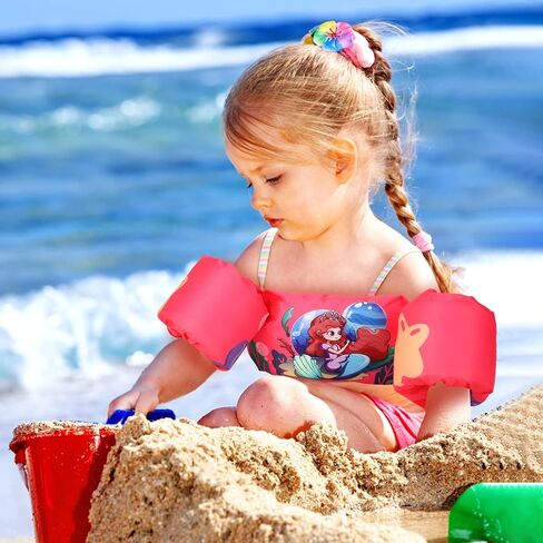 Toddler Swim Vest for 20-30+ lbs Kids, Baby Swim Floats, Swimming Water Wings, Infant Pool Floaties for 1-3 Years Old Girls Boys in Kuwait