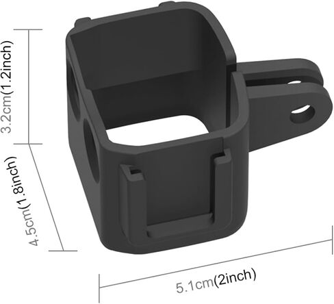 PULUZ Sports Camera Accessories Multifunction Expansion Adapter for DJI OSMO Pocket 3 Mount Adapter Frame Expansion Bracket with 1/4 inch Hole in Saudi Arabia