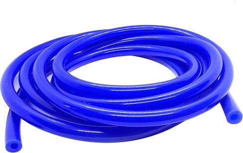 خط خرطوم سيليكون 1-Ply مقوى عالمي 5/8 بوصة (16 مم) معرف درجة حرارة عالية 60 رطل لكل بوصة مربعة أقصى ضغط 7/8 بوصة OD، 5 أقدام in Kuwait