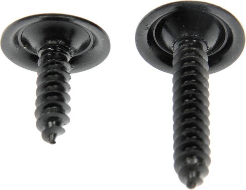 Dorman 961-205 Trim Screw - Black - No. 8 x 5/8 In., 1 In., 10 Pack Universal Fit in Saudi Arabia