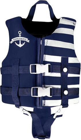 Kids Swim Vest, Toddler Float Jacket for Boys & Girls, Buoyancy Floaties with Adjustable Safety Straps, Trainer Vest for Pool & Water Sports, 22-60 lbs/2-9 Years in Kuwait