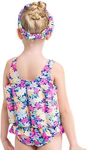 Kids Baby Floatation Swimsuit with Adjustable Buoyancy Float Suit Swim Vest One Piece Floating Swimwear for Boys Girls in Saudi Arabia