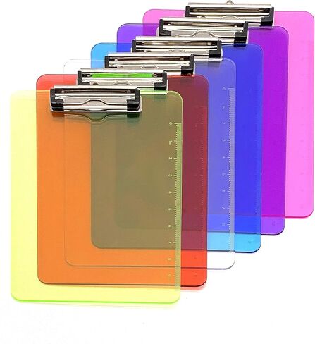 مجموعة Adorox مكونة من 12 لوحة حافظة ذات حجم قياسي، ملونة وشفافة، مزيج من الألوان المتنوعة (12 قطعة متعددة الألوان) in Kuwait